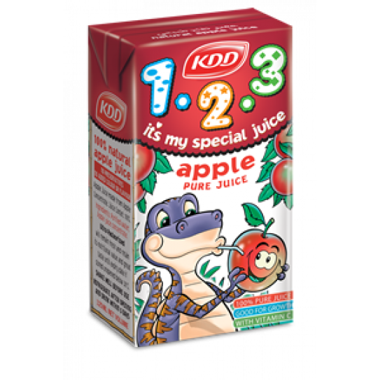 1.2.3 Apple Juice (Kids) 125ml