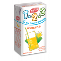 1.2.3 Banana Milk (Kids) 125ml