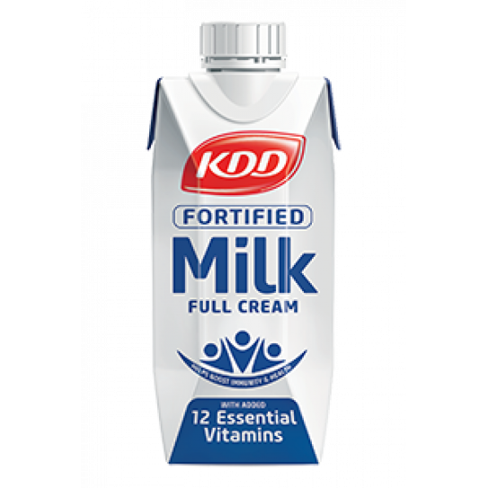 Fortified Full Cream Milk with 12 Essential Vitamins 250 ml (Prisma Pack)