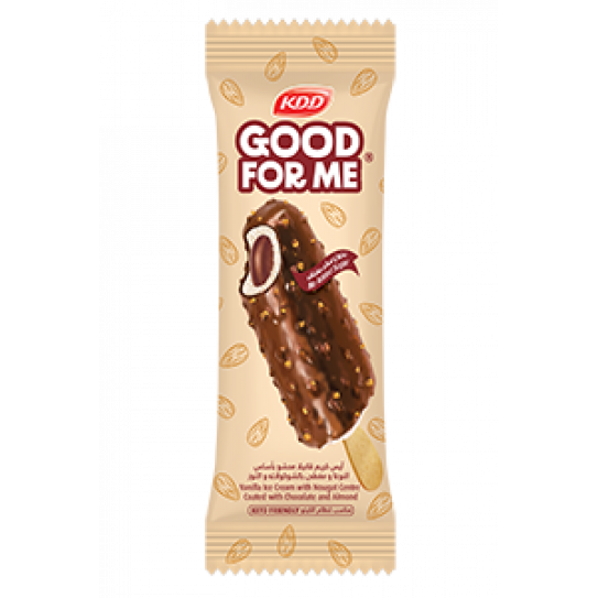 Vanilla with Nougat Ice Cream (No Added Sugar) 24 Pieces