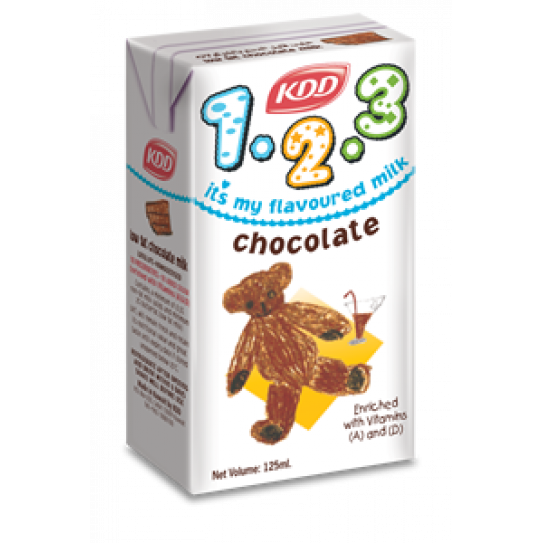 1.2.3 Chocolate Milk (Kids) 125ml