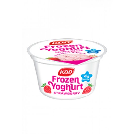 Frozen Yoghurt Strawberry Cups 170ML 6Pcs